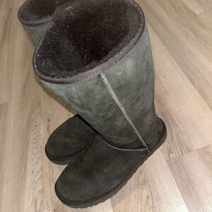 UGG Over the Knee Boots - Dark Gray